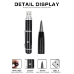 3 in 1 Laser Pen Style USB Flash Disk, Silver (8GB)(Silver) - Image 3