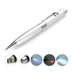 3 in 1 Laser Pen Style USB Flash Disk, Silver (16GB) - Image 2
