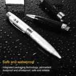3 in 1 Laser Pen Style USB Flash Disk, Silver (16GB) - Image 6
