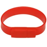 16GB Silicon Bracelets USB 2.0 Flash Disk(Red) - Image 2