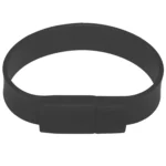 16GB Silicon Bracelets USB 2.0 Flash Disk(Black) - Image 2