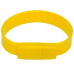 16GB Silicon Bracelets USB 2.0 Flash Disk(Yellow) - Image 2