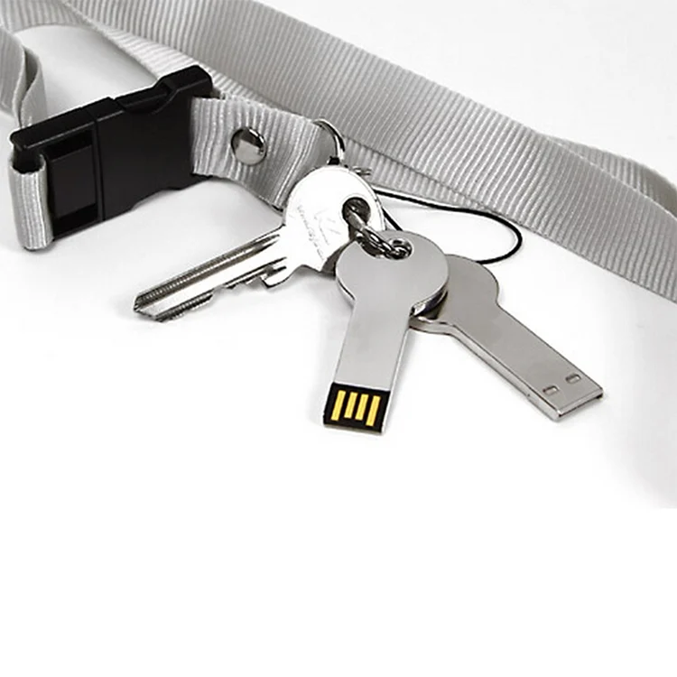 S-FD-11873_3.webp Silver Metal Key Style USB 2.0 Flash Disk (16GB)(Silver)(Silver) - Image 4