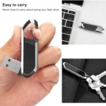 4GB Metallic Keychains Style USB 2.0 Flash Disk (Black)(Black) - Image 4