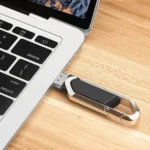4GB Metallic Keychains Style USB 2.0 Flash Disk (Black)(Black) - Image 5