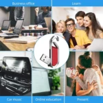 8GB Metallic Keychains Style USB 2.0 Flash Disk (Red)(Red) - Image 7