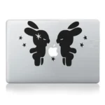 Decor Little Rabbit Notebook Removable Stickers, DIY Free Combination, Size: 20cm x 30cm