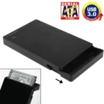 2.5 inch SATA HDD / SSD External Enclosure, Tool Free, USB 3.0 Interface(Black) - Image 2