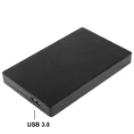 2.5 inch SATA HDD / SSD External Enclosure, Tool Free, USB 3.0 Interface(Black) - Image 4