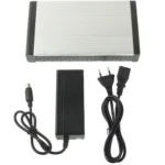 High Speed 3.5 inch HDD SATA & IDE External Case,Support USB 2.0(Silver) - Image 5