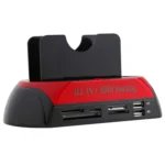 All in 1 Dual 2.5 inch/3.5 inch SATA/IDE HDD Dock Station with Card Reader & Hub - Image 2