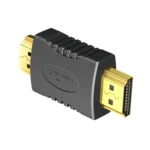 Gold Plated HDMI 19 Pin Male to HDMI 19 Pin Male Adapter, Support Full HD 1080P(Black) - Image 2