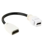 15cm High Speed V1.4 HDMI 19 Pin Female to HDMI 19 Pin Female Connector Adapter Cable - Image 2