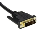 29.5cm DVI 24+1 Pin Male to 2 x HDMI Female Splitter Cable - Image 4