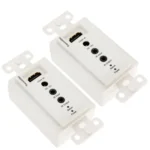 HDMI Single Cat5e / 6 50 Meters Wall Plate Extender, EU Plug - Image 2