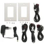 HDMI Single Cat5e / 6 50 Meters Wall Plate Extender, EU Plug - Image 9