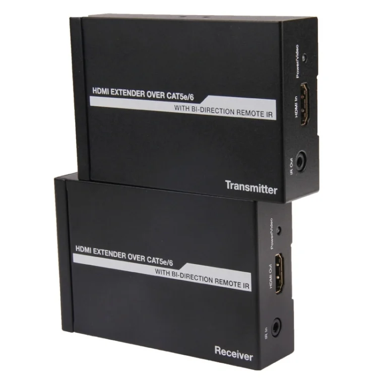S-HDMI-1564B_3.webp HDMI Extender Over Cat5e / 6, EU Plug - Image 4