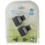 30m HDMI to Dual Port RJ45 Network Cable Extender Over by Cat 5e/6 3D HDTV Up - Image 5