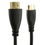 1.4 Version, Gold Plated Mini HDMI Male to HDMI Male Coiled Cable, Support 3D / Ethernet, Length: 60cm (can be extended up to 2m) - Image 3