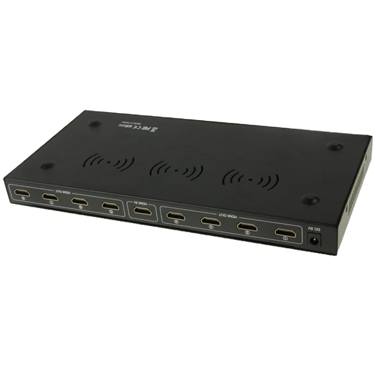 S-HDMI-2301B_2.webp V1.4 Full HD 1080P 1 x 8 HDMI Amplifier Splitter, Support 3D - Image 3
