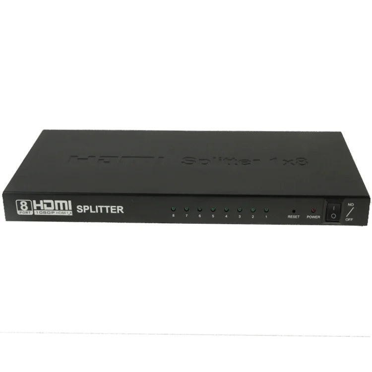 S-HDMI-2301B_3.webp V1.4 Full HD 1080P 1 x 8 HDMI Amplifier Splitter, Support 3D - Image 4