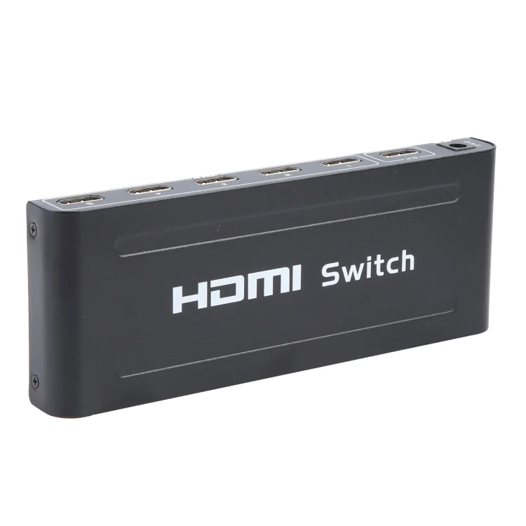 S-HDMI-501_2.webp Full HD 1080P 5 Ports HDMI Switch with Remote Control & LED Indicator(Black) - Image 3