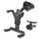 2 in 1 (Air Conditioning Vent Holder + Car Holder) for iPad, iPad mini, other Tab(Black) - Image 2