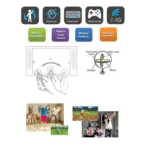 T2 Gyroscope Mini Fly Air Mouse 2.4G Android Remote Control 3D Sense Motion Stick for Desktop / Laptop - Image 7