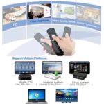 T2 Gyroscope Mini Fly Air Mouse 2.4G Android Remote Control 3D Sense Motion Stick for Desktop / Laptop - Image 8