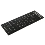 Arabic Learning Keyboard Layout Sticker for Laptop / Desktop Computer Keyboard(Black) - Image 3