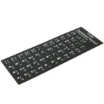 Thai Learning Keyboard Layout Sticker for Laptop / Desktop Computer Keyboard(Black) - Image 3