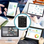 Mini USB Numeric keyboard with 19 keys(Black) - Image 5