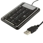 USB Non-synchronous Notebook Computer Numeric Keyboard with 19 Keys - Image 3