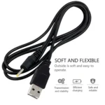 USB Male to DC 2.5 x 0.7mm Power Cable, Length: 1.2m(Black) - Image 3