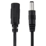 5.5 x 2.1mm DC Female to 5.5 x 2.5mm DC Male Power Connector Cable for Laptop Adapter, Length: 15cm(Black) - Image 3