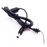 5.5 x 2.1mm DC Male Power Cable for Laptop Adapter, Length: 1.2m - Image 2