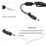 (4.75 + 4.2) x 1.6mm DC Male Power Cable for Laptop Adapter, Length: 1.2m - Image 3