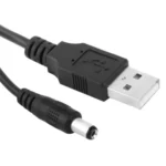 USB Male to DC 5.5 x 2.1mm Power Cable, Length: 1m - Image 2