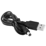 USB Male to DC 5.5 x 2.1mm Power Cable, Length: 1m - Image 3