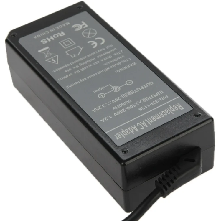 S-LA-1224_2.webp 20V 3.25A AC Adapter for IBM / Lenovo Notebook Laptop, Output Tips: 7.9mm x 5.5mm - Image 3