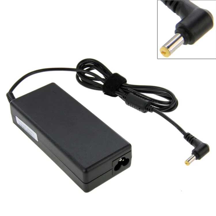 PA-1750-04 19V 4.74A Mini AC Adapter for Acer / Toshiba Laptop, Output Tips: 5.5mm x 1.7mm
