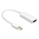 Mini DisplayPort to HDMI Female Adapter Cable(White) - Image 2