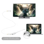 Mini DisplayPort to HDMI Female Adapter Cable(White) - Image 5
