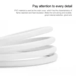 Mini DisplayPort to DVI 24+1 Male Cable Convertor adapter, Cable Length: 1.8M(White) - Image 3