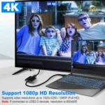 Display Port Male to HDMI Female Adapter Cable, Length: 20cm - Image 6