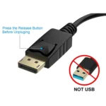 Display Port Male to DVI 24+1 Female Adapter Cable, Length: 20cm - Image 4