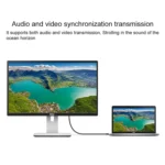 DisplayPort Male to HDMI Male Adapter Cable, Length: 1.8m - Image 6