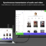 DisplayPort Male to HDMI Female Video Adapter(Black) - Image 7