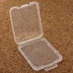 100Pcs Transparent Plastic Storage Card Box for Compact Flash Card / CF Card(Transparent) - Image 4