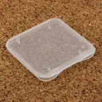 100Pcs Transparent Plastic Storage Card Box for MS Duo Card, SD Card - Image 3